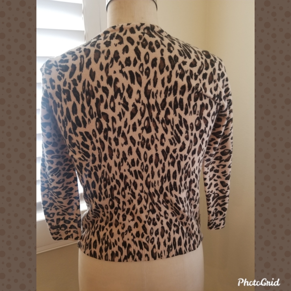 Leopard Cardigan - Picture 2 of 3